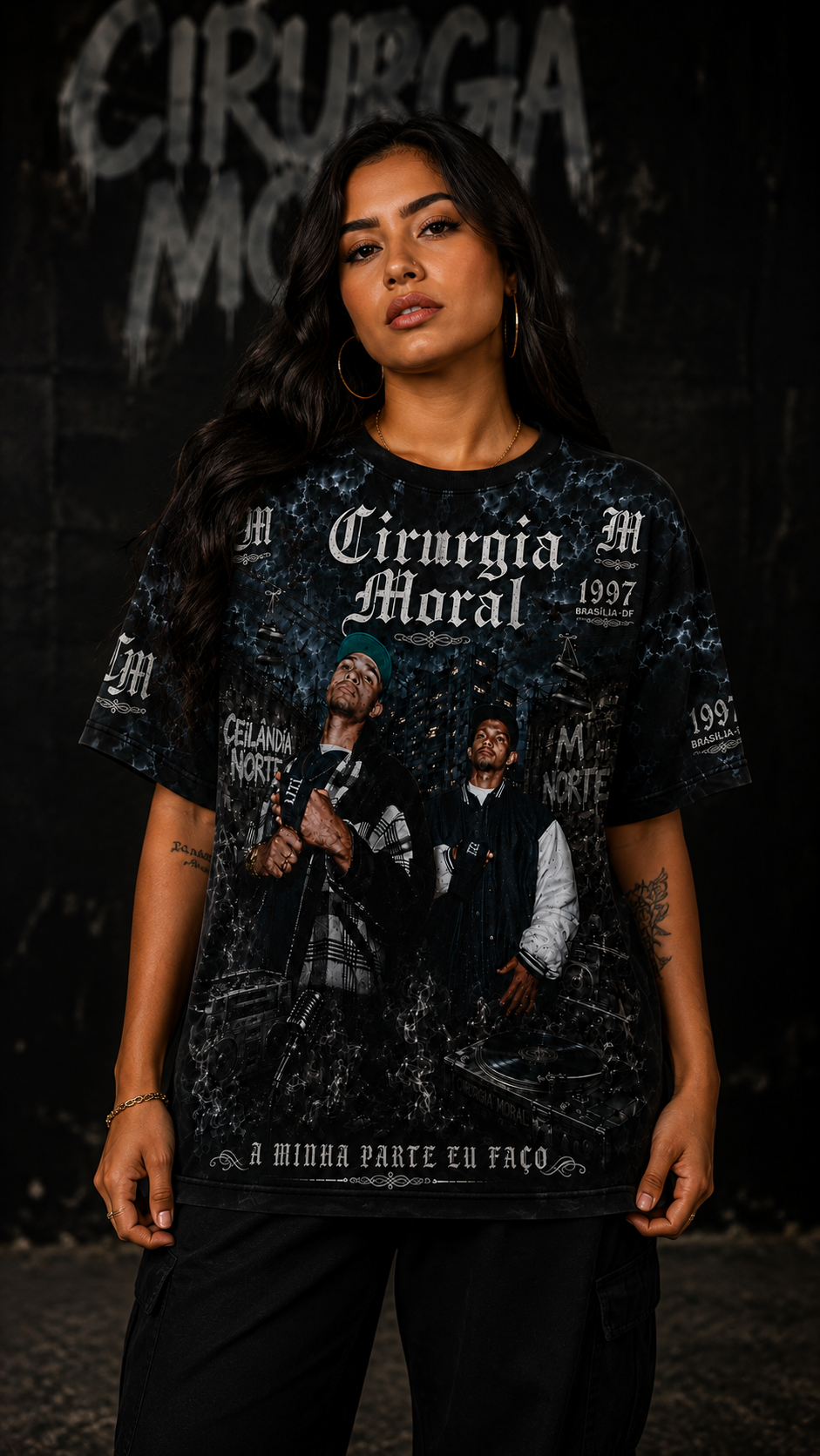 Camiseta Cirurgia Moral ¨A Minha Parte Eu Faço¨